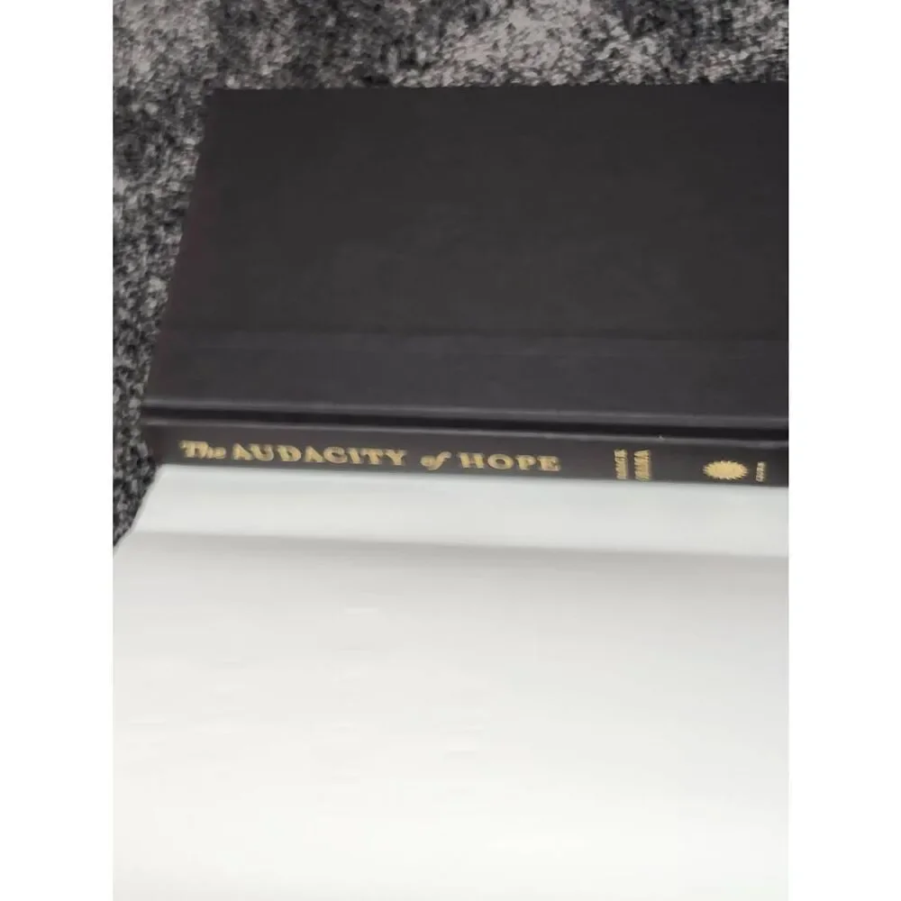 The Audacity of Hope Hardcover First Edition
